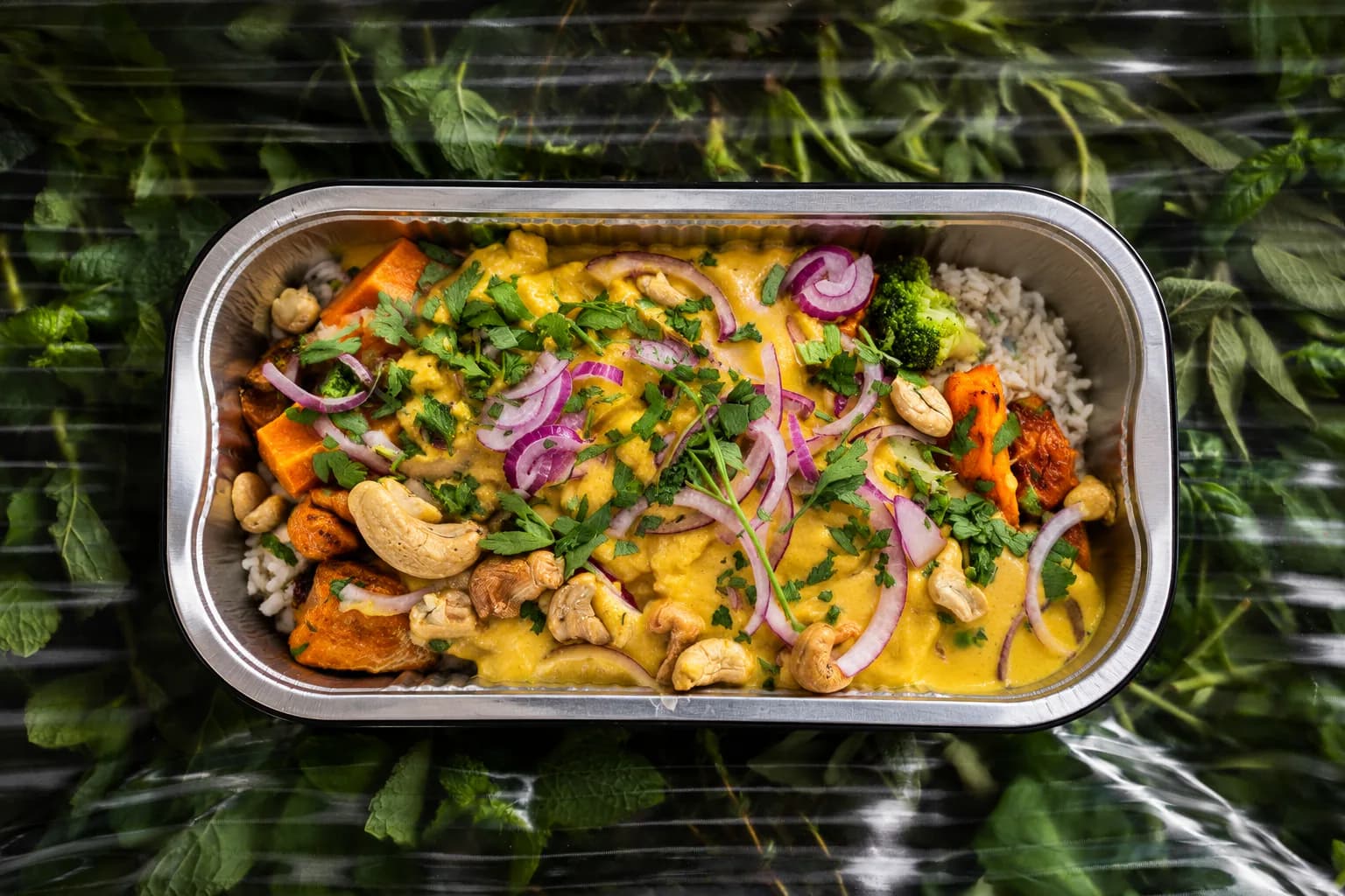Curry jaune végétarien de pois chiches